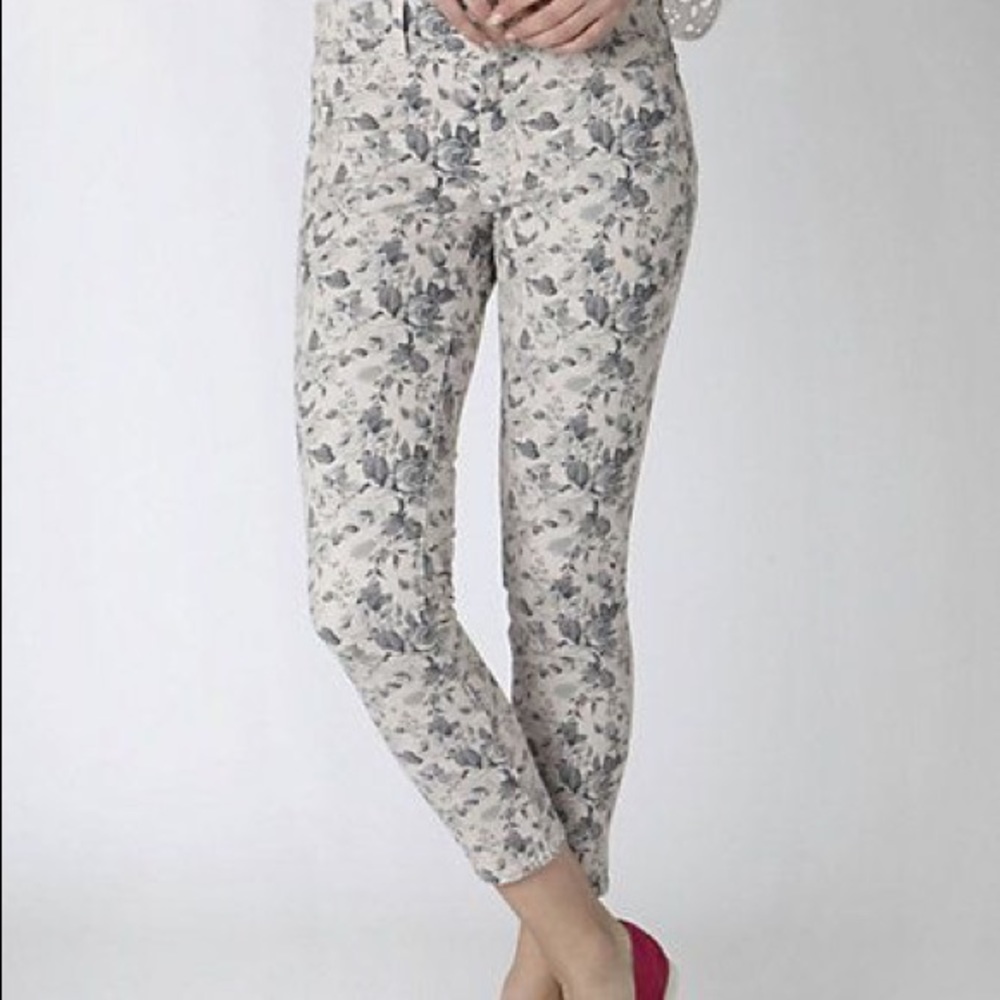 J Brand Mini Floral Skinny Pants Anthropologie
